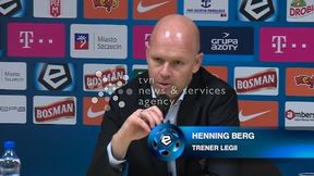 Henning Berg: To był jeden z najlepszych meczów Legii w tym sezonie