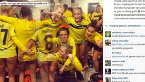 "Nie wystarczy pokazanie gołego tyłka". Duńskie piłkarki skrytykowane za półnagie zdjęcia