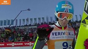 Skok Stefana Huli w 1. serii konkursu drużynowego w Klingenthal