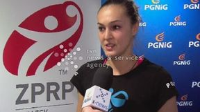 Kinga Byzdra: Potrzebuję czasu, żeby kolano czuło się jeszcze lepiej