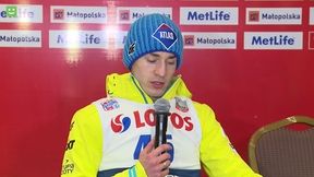 Kamil Stoch o kolegach z kadry Polski