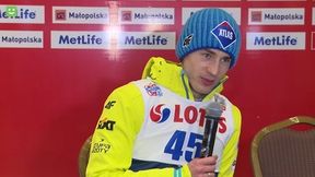 Kamil Stoch mówi, czego brakuje na Wielkiej Krokwi