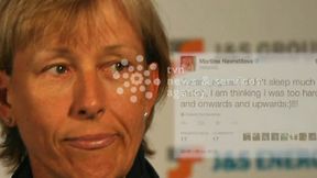 Martina Navratilova łagodzi krytykę. "Byłam zbyt surowa dla Agnieszki Radwańskiej"