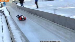 Skeleton, PŚ w Igls: 2. przejazd mężczyzn