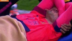 Brutalny faul. Busquets zniesiony z boiska