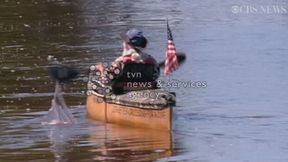 80-letni kajakarz płynie do ujścia Missisipi