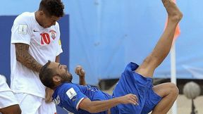 Beach soccer, MŚ: Włochy - Tahiti. Zobacz bramki