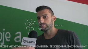 Triczkowski o transferze do Legii