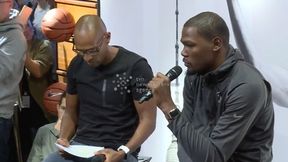 Kevin Durant przyjechał na Eurobasket, kibice oszaleli. "Chcę dawać inspirację ludziom na całym świecie"