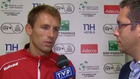 Łukasz Kubot: Zawsze chcieliśmy występować w Grupie Światowej