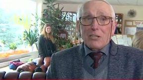 Dziadek Kerber wzruszony."Super mecz"