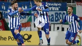 Puchar Niemiec - 1/4 finału: FC Heidenheim - Hertha Berlin (skrót meczu)