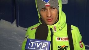 Kamil Stoch: nie chcę tego komentować. Pytajcie trenera