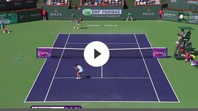 Indian Wells: Radwańska - Janković: Znakomita obrona meczbola