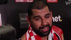 Eric Molina popłakał się ze wzruszenia po walce z Tomaszem Adamkiem