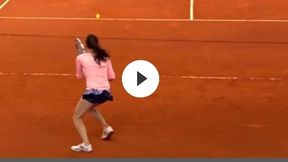 Radwańska - Cibulkova: Piękna obrona Polki i atak w linię