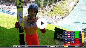 Letnie GP w Wiśle: skok Macieja Kota (I seria)