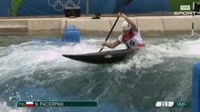 Rio 2016. Kajakarstwo górskie, K1 kobiet - eliminacje: drugi przejazd Natalii Pacierpnik