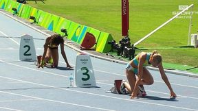 Starty Polaków - lekkoatletyka, 400 m (K), eliminacje: bieg Hołub