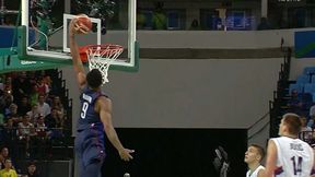 Serbia - USA: efektowny alley-oop DeRozana