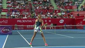 WTA w Hongkongu, finał: niesamowity return Mladenović