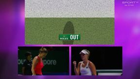 Kerber - Halep: Hawk-Eye zakończył mecz