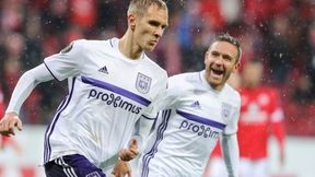 Kortrijk - Anderlecht 1:3. Zobacz gola Teodorczyka!