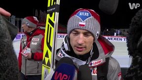 Kamil Stoch: bardzo żałuję, że to już połowa sezonu