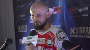 KSW 38: Artur Sowiński zdumiony wytrzymałością Łukasza Chlewickiego