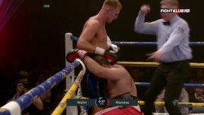 Szwedzki gigant zmasakrował rywala i zdobył pierwszy pas