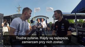 Sebastien Ogier: Kubica wrócił do swojego naturalnego środowiska. Chcę go zobaczyć w F1 (WIDEO)