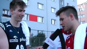 Młodzi polscy siatkarze naśladują Tomasza Hajtę