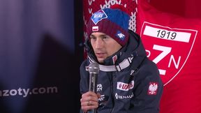 Kamil Stoch: Jestem pozytywnie zaskoczony weekendem w Wiśle. To pokazuje nasz potencjał