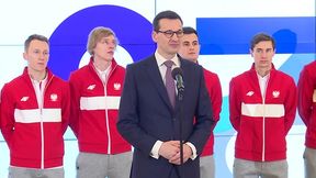 Premier Morawiecki spotkał się ze skoczkami. "Jesteście dumą naszego kraju"