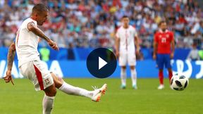 Mundial 2018. Kostaryka - Serbia: Kolarov trafia z rzutu wolnego na 1:0 (TVP Sport)