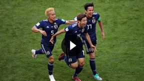 Mundial 2018. Kolumbia - Japonia. Gol Osako na 2:1 (TVP Sport)