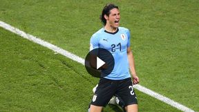 Mundial 2018. Urugwaj - Portugalia. Gol Cavaniego na 1:0 dla Urugwaju (TVP Sport)