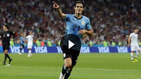 Mundial 2018. Urugwaj - Portugalia. Gol Cavaniego na 2:1 dla Urugwaju (TVP Sport)