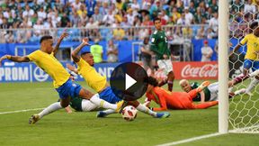 Mundial 2018. Brazylia - Meksyk: gol Neymara na 1:0 po pięknej akcji (TVP Sport)