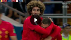 Mundial 2018. Belgia - Japonia: gol Marouane'a Fellainiego na 2:2 (TVP Sport)