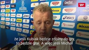 MŚ 2018. Vital Heynen: Spodziewałem się kłopotów