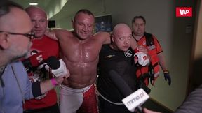 Ból i cierpienie. Zobacz zejście do szatni poturbowanego Pudzianowskiego