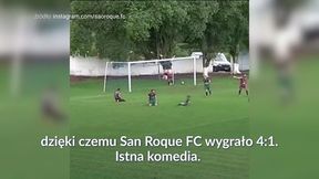 #dziejesiewsporcie: kuriozalny gol. Takiego jeszcze nie widzieliście