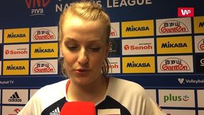 Liga Narodów Kobiet. Natalia Mędrzyk: Każdy wziąłby siedem punktów w ciemno