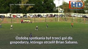 #dziejesiewsporcie: piękny gol z połowy boiska