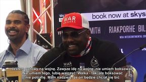 Boks. Chisora - Szpilka. Brytyjczyk gotowy na wojnę. "Mam nadzieję, że nie będzie uciekał"