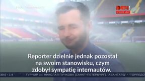 #dziejesiewsporcie: rosyjskiego reportera nic nie pokona