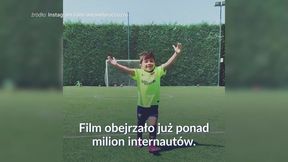 #dziejesiewsporcie: ten film bije rekordy popularności w sieci. Zobacz jak synek Messiego naśladuje cieszynkę po golach taty