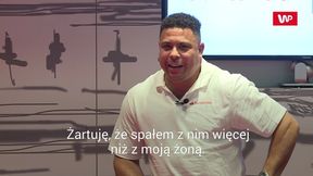 Ronaldo: Spałem z Roberto Carlosem więcej niż z moją żoną