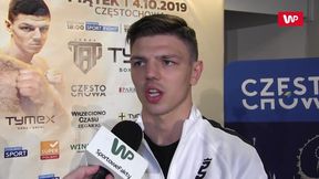 Patryk Szymański przed Tymex Boxing Night 9. "Za rok, dwa, żałowałbym, że podjąłem decyzję o końcu kariery"